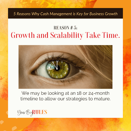 Reason # 5 Growth and Stability Take Time