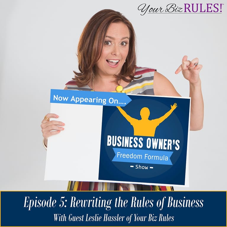 Listen to the Business Freedom Formula Show Here!